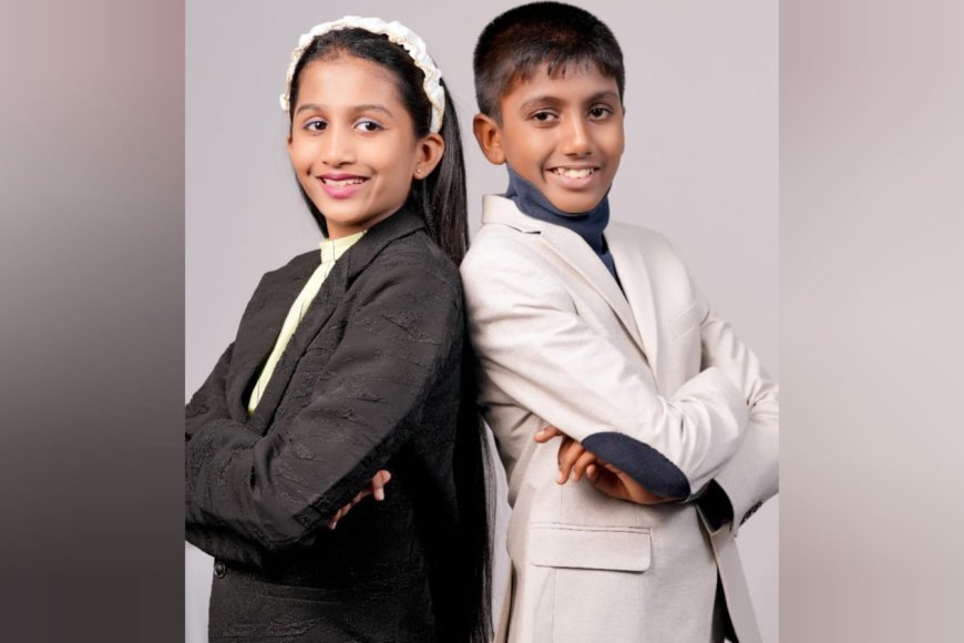 UAE SIBLINGS JIVIKA DHIRAJ JAIN AND JAINAM DHIRAJ JAIN CLEARED IGCSE 10TH BOARD EXAMS AT AGES 10 AND 13, RESPECTIVELY Young Prodigies Set New Benchmarks in Academic Excellence