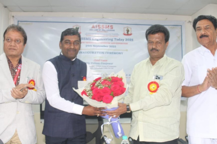 The AISSMS College of Engineering successfully organized AISSMS Engineering Today 2025 Students’ technical symposium and exposition on 29,30 September 2025